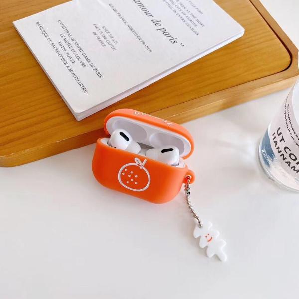 Cute Fruit Airpods Protective Cases Anti Lost Loop Multi Colors