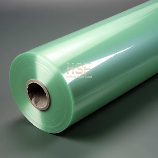 30uM Зеленый моноаксиально ориентированный полиэтиленовый пленка оберточный пленка