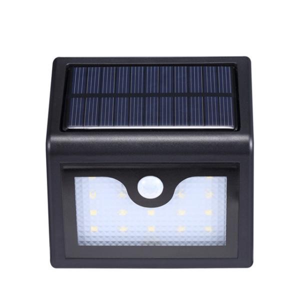a lâmpada 100lm solar fixada na parede, segurança solar do jardim ilumina 2700-6500K CCT