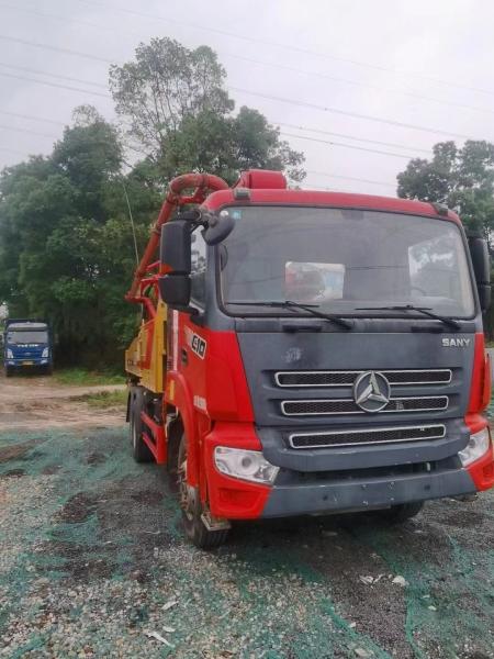 Spare Parts 43m Concrete Boom Pump Truck Mounted Pump Heavy Equipment Concrete Mixer