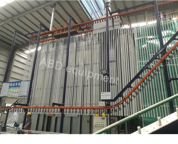 Procédé de protection de poudre d'ABD Powder Coating Tank Automated