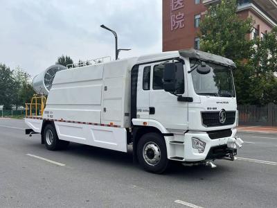 5300mm Chassis Truck Mounted Fog Cannon 9.27 Cubic Meter Tank Dust Suppression And Watering Solution