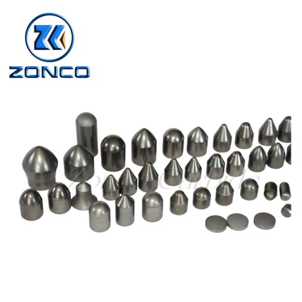 OEM High Resistance Tungsten Carbide Teeth / Cemented Carbide Tips