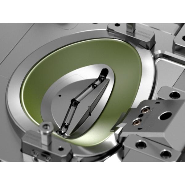 Пусковая площадка МЯТЛИКА задняя (1*1)/холодные бегун/2-плиты отливают No.22730 в форму