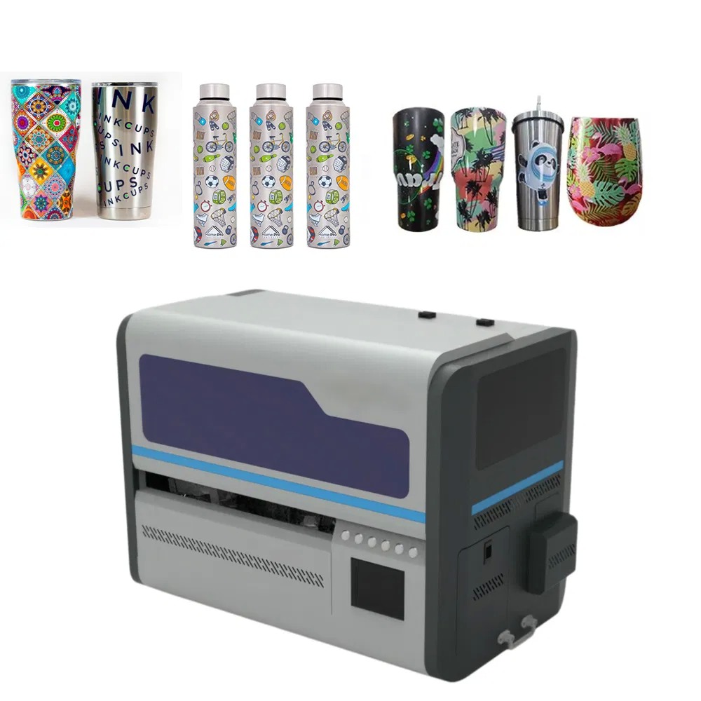 High Speed Machine UV Rotary Machine for Bottles Tumblers Cup