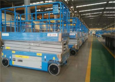 Mechanical Hydraulic Scissor Lift , Industrial Platform Lift Trailer Mounted
