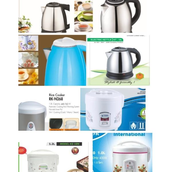 Чайник бойлера двойного слоя чайника 1.8L металла гостиничного номера электрический