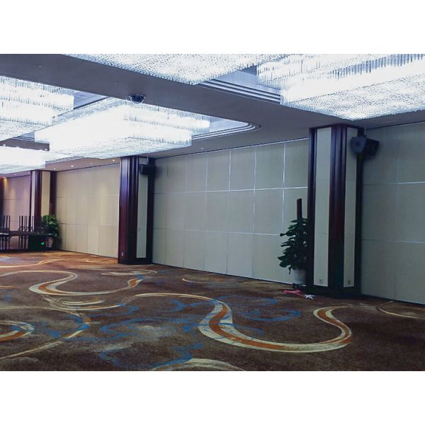 Movable Partition Wall with STC Rating 42-56dB 6061-T6 Aluminum Frame and Q235 Steel Core for Office and Hotel