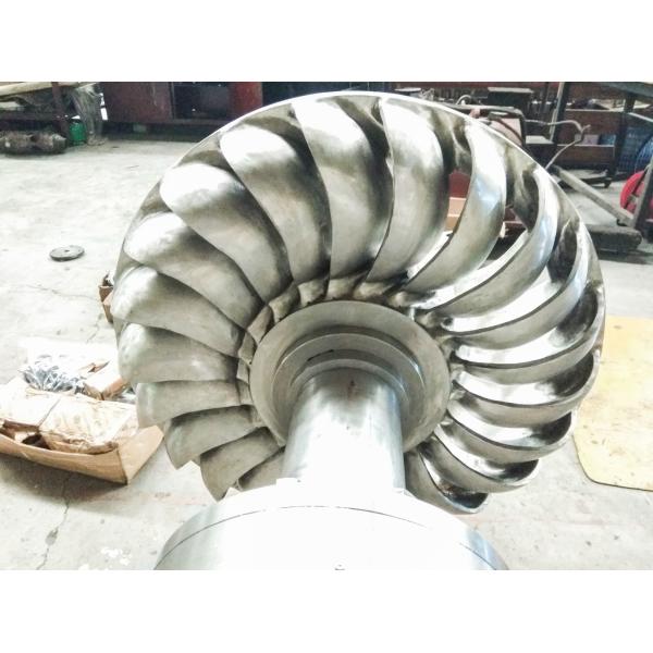 Stainless Steel Runner Turgo Turbine Generator with 30-50 Years Lifespan and 150RPM-1000RPM Speed Range for Hydroelectric Power