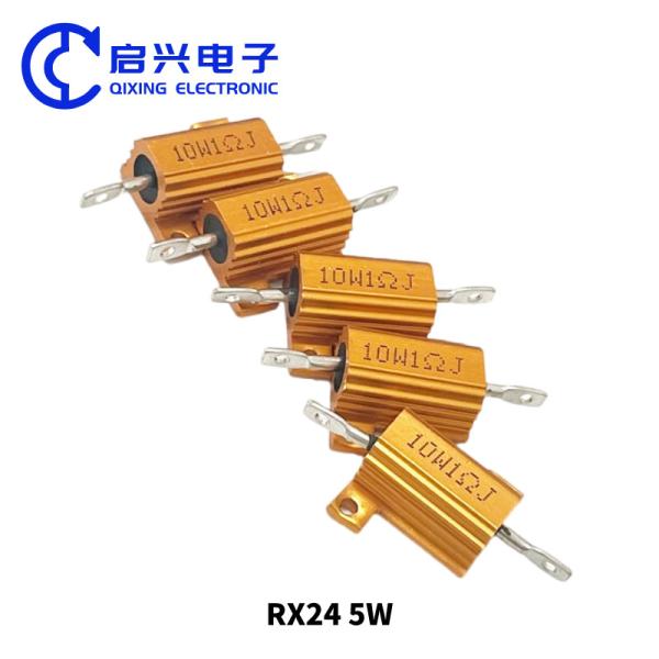 RXG24 Wirewound Resistor 10W 12ohm Gold Aluminium Shell Resistor