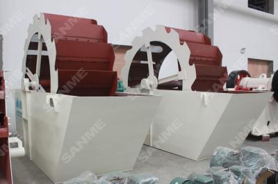 Arruela esperta da areia da construção da estrutura para lavar e selecionar materiais