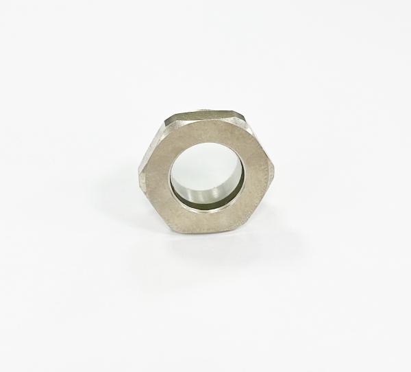 6mm Hermetically Sealed Window Sight Glass ODM 1215 Steel In Food Processing