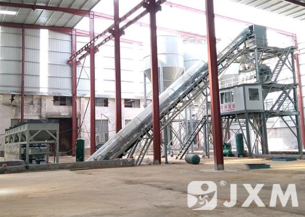 Professional Dry Mortar Mixing Plant 100 Thousand Ton / Year Capacity