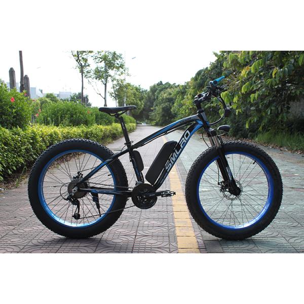 Smart 26 Inch Bike Full Suspension Electric Mountain Bike LCD Display