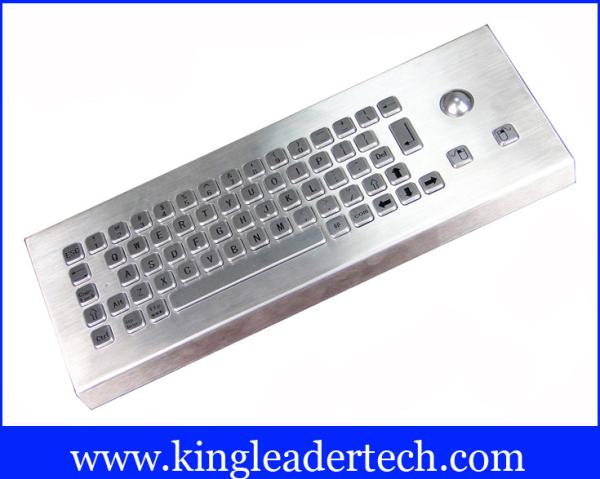 20mA IP68 Industrial Keyboard With Trackball Vandal Proof