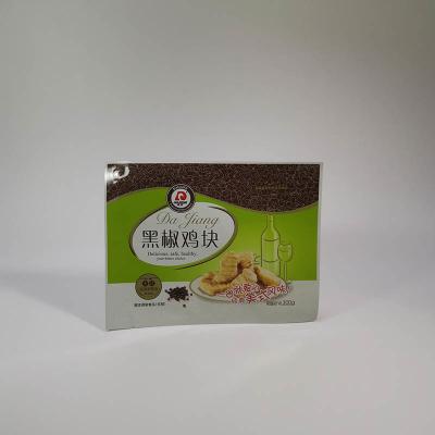 Custom Printing Aluminized Laminated  For 300g Black Peper Chicken Nuggets