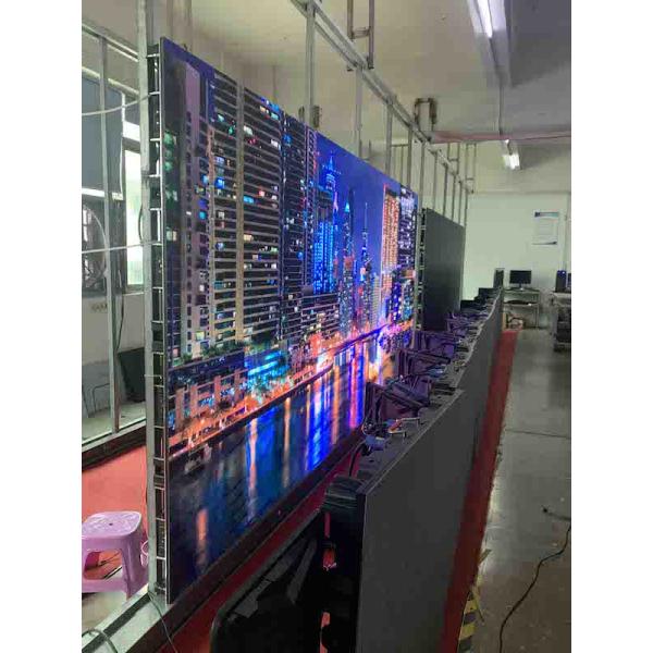 Шкаф дисплея СИД проката этапа P3.91mm 500x500mm алюминиевый