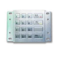DES 3DES de kiosque de paiement d'atmosphère a chiffré PPE Pin Pad With en métal 16 clés USB de Braille