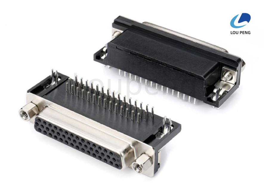D-SUB Connector Featuring Copper Alloy Contacts Designed for Analog and Digital Data Transmission Including DVI Connector