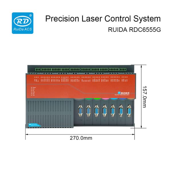 Precision 5 Axis CO2 Laser Cutting Machine Controller RUIDA RDC6555G