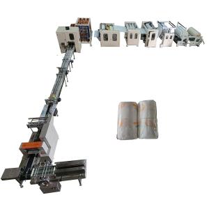 Full Automatic 2 Color Printing Small Kitchen Towel And Toilet Paper Roll Making
