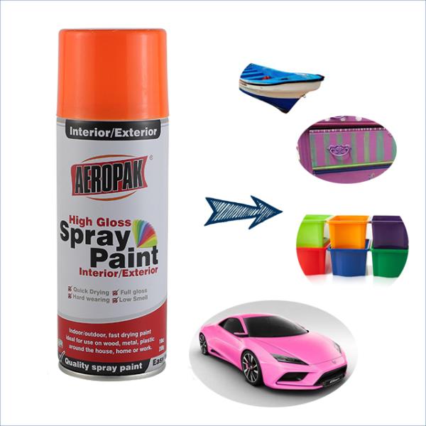 Metal / Wood / Glass Acrylic Spray Paint Flexible 400ml