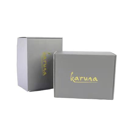 Customização Preço Atraente Venda Quente Kraft Portátil Biodegradável Ambiental Compostavel Embalagens corrugadas Vestuário Caixa de correio