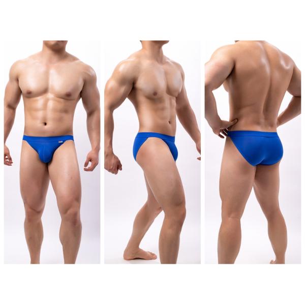 Breathable Mens Briefs Underwear Crotch 3D Pouch Comfortable Underwear For Men
