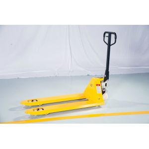 цвет желтого цвета тележки паллета руки емкости 2000кг стальной с колесами ПУ