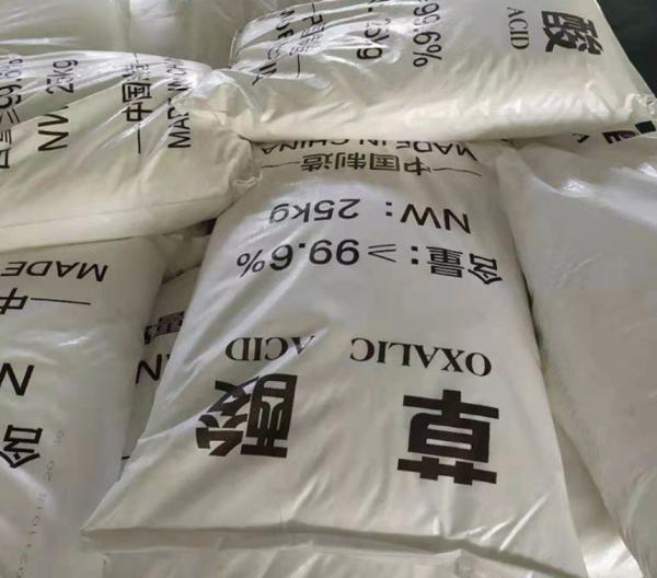 99.6% Oxalic Acid Cas 144-62-7 for Reducing and Bleach Agent