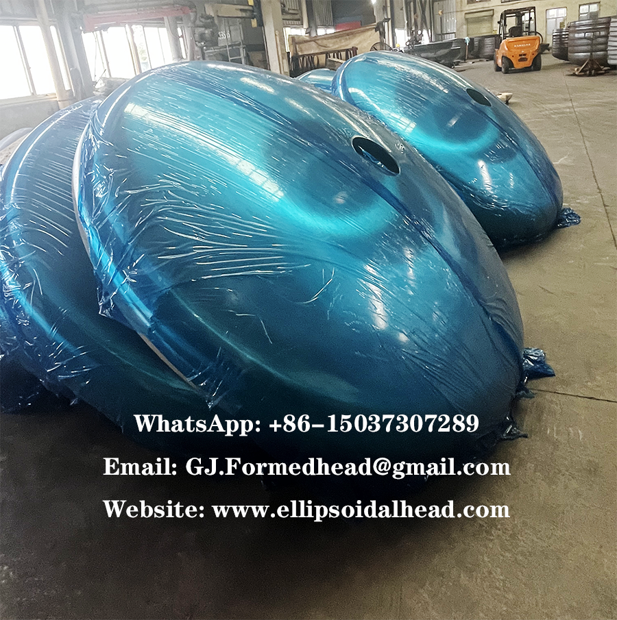 ASME & PED Certified Stainless Steel Dished Heads with High Precision Cold Forming from China Manufacturer