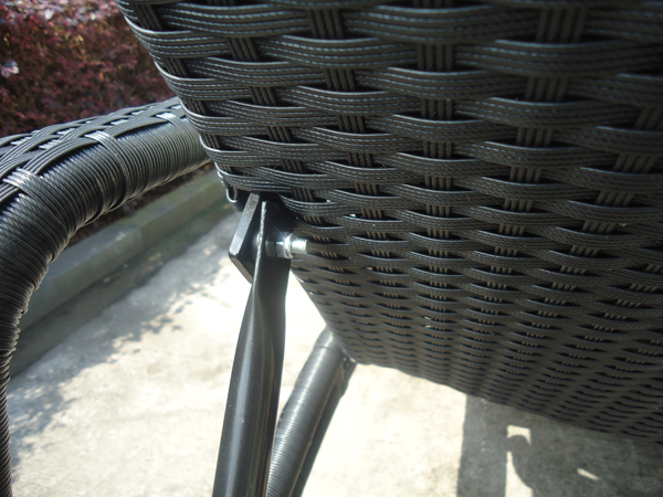 Outdoor Pool side Sun Lounge Daybed Set Poly Rattan Furniture Cushion Cover