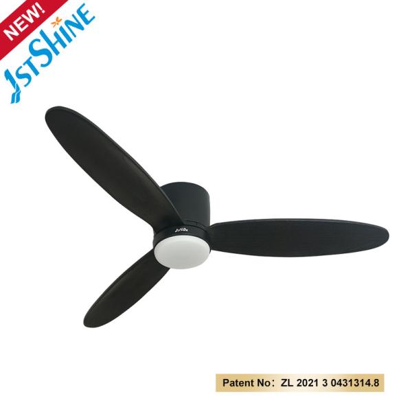 Meatl Lamp Body Material 3-Blade Reversible Ceiling Fan Ideal for Home Hotel and Office
