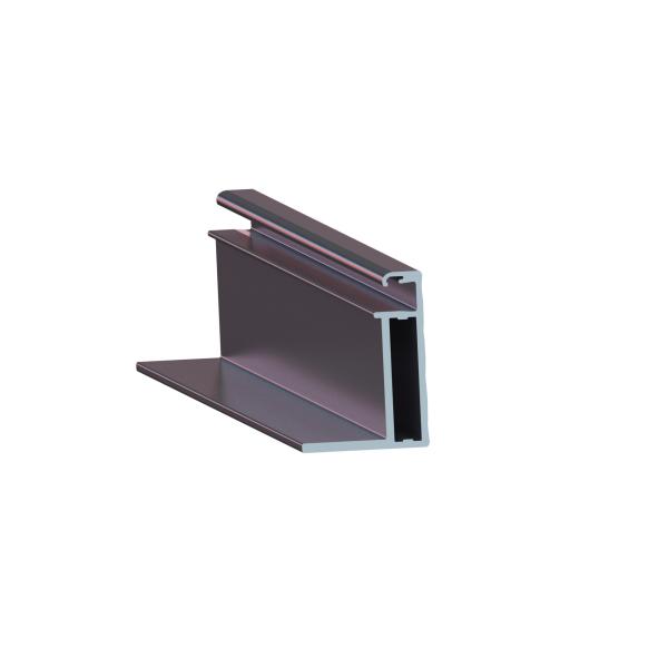 AA15 AA10 Aluminium Solar Frame , Anodizing Solar Cell Frame LP029