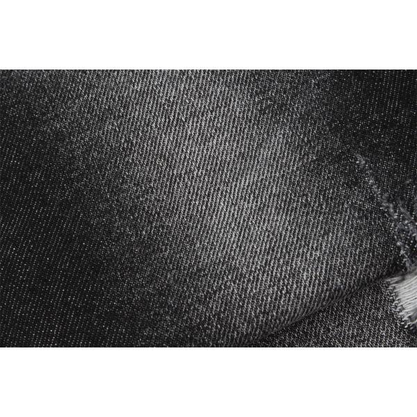 11.5 Oz 100% хлопчатобумажная джинсовая ткань Сера Черный текстиль для мужчины Женщина Джинсы Материал Нет эластичных текстильных тканей