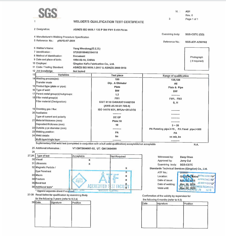 AS/NZS 5131 AS/NZS 1554.1 Steel structure fabrication  fully compliant with Australian standard (AS NZS) standards for structural applications