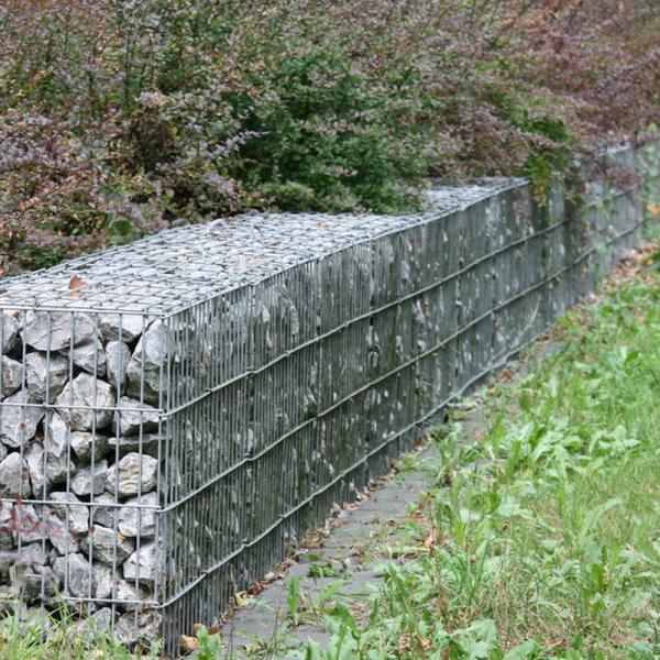Welded Gabion Rock Wall Garden Landscaping Decorative Retaining Wall Zinc Coated CE ISO