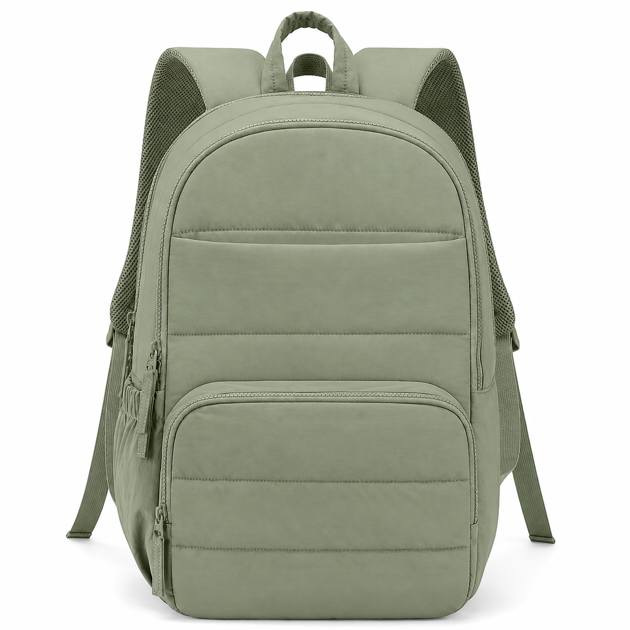 Women's Quilted Laptop Backpack 15.6 Inch, Water Resistant Travel Work Backpack