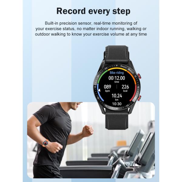 Fitness Heart Rate Smart Watch For Huawei with Multi-sport Mode 1.28 inch Touch Screen