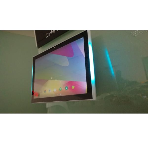 SIP Intercom Android POE Tablet With Inwall Mounted SIP Intercom For Home Automation