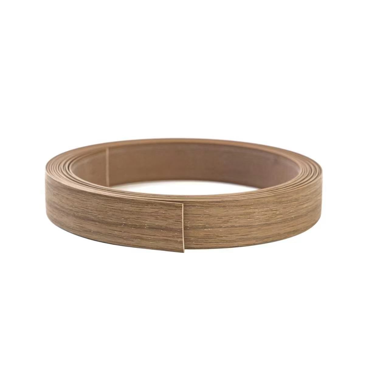 Waterproof Eco Friendly Wood Grain PVC Edge Banding with Custom Thickness 0.4mm~3mm for Furniture