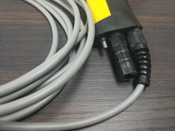 200 mm Distância de pulverização Pistola de revestimento de pó eletrostático para projetos de revestimento de plástico