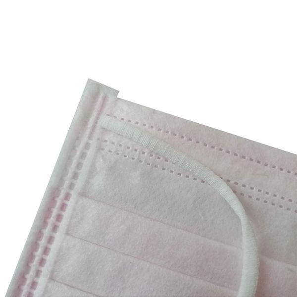 Single Use 3 Ply Disposable Face Mask Non Woven Medical for Pollution Protective