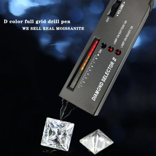 Labs Heart Barely Pink Loose Moissanite Gemstones 1 Carat 6mm