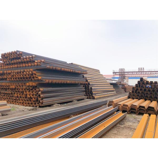 ISO9001 ASTM S430 S275 U Type Sheet Pile Hot Rolled
