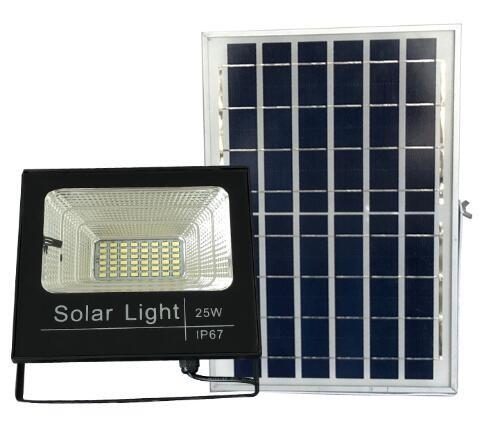 25w 40w 60w 100w 50HZ Solar Powered Motion Activated Flood Lights