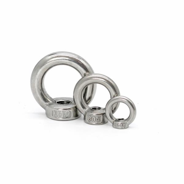 Easy Installation Stainless Steel Eye Nut DIN 582 Corrosion Resistant