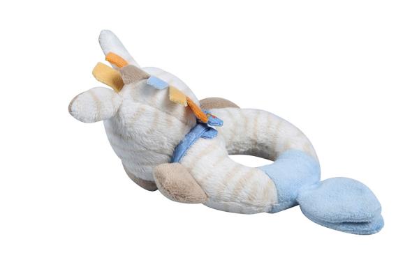 Handheld Newborn Plush Toys Delicately Stuffed Material Soft Feeling
