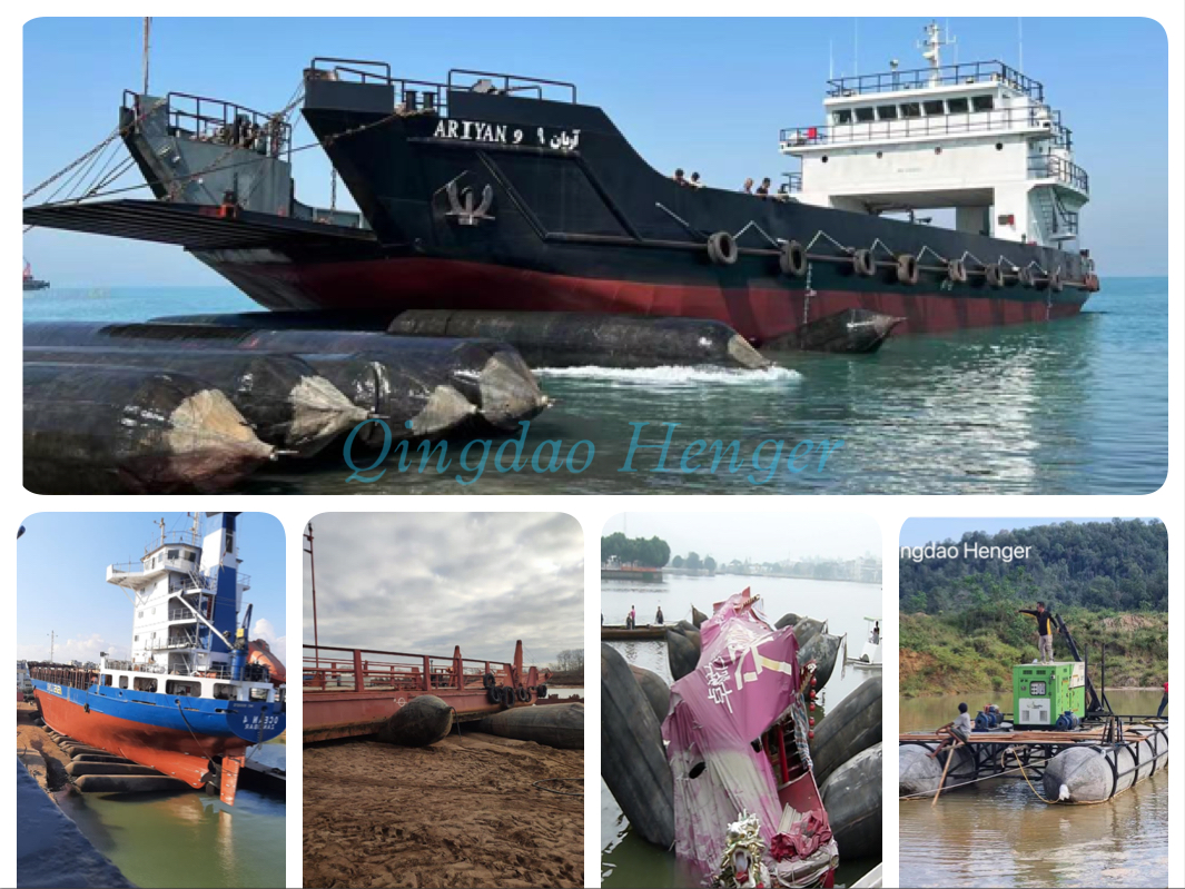 Воздушная подушка пловучести безопасности на море спасенная конторой высокая для Sunken корабля