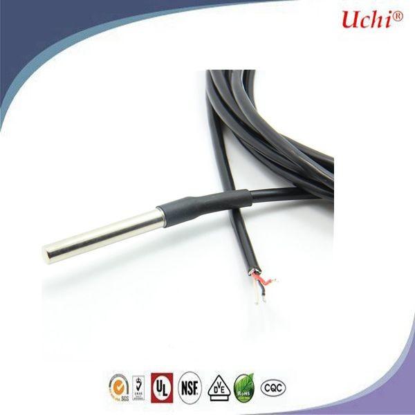 DS18B20 Digital Ntc Thermistor Probe Ntc Probe Temperature Sensor 2 Meter